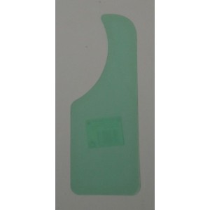 CLASICA SILICONA ADHESIVO CON FORMA TRANSPARENTE