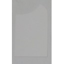 CLASICA ADHESIVO CON FORMA 7x10 BLANCO