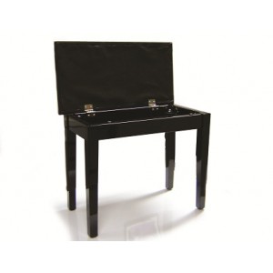 BANQUETA PIANO SKAY NEGRO CAJON 113