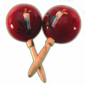 PAR MARACAS CALABAZA MEXICO 7