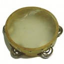 PANDERETA PK PIEL 2SN.2HL.25CM