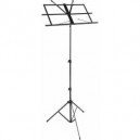 Atril plegable metalico negro OQAN