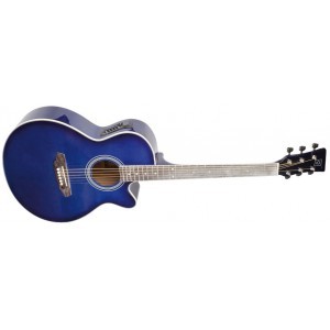 OQAN GUITARRA ELECACUSTICA QGA-41CE/AZUL