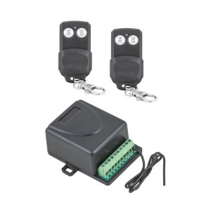 Kit mando garaje EMISOR -RECEPTOR 12V
