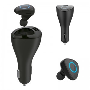 Manos libres car MCBT1000B  BT + Cargador 5v.