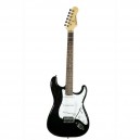 GUITARRA OFERTA QGE-ST10 BK BLACK