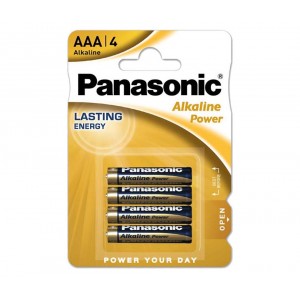 PILA ALCALINA PANASONIC LR03 X4