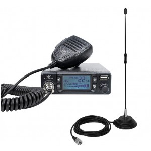 EMISORA EMISORA PNI ESCORT HP 9700 USB + ANTENA MAGNÉTICA