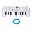 TECLADO QKB32BL AZUL + CABLE USB